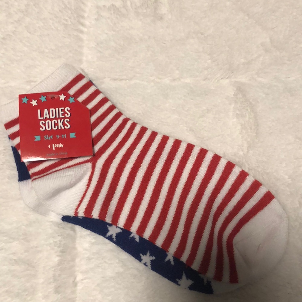 NEW! 🇺🇸 American Flag Socks